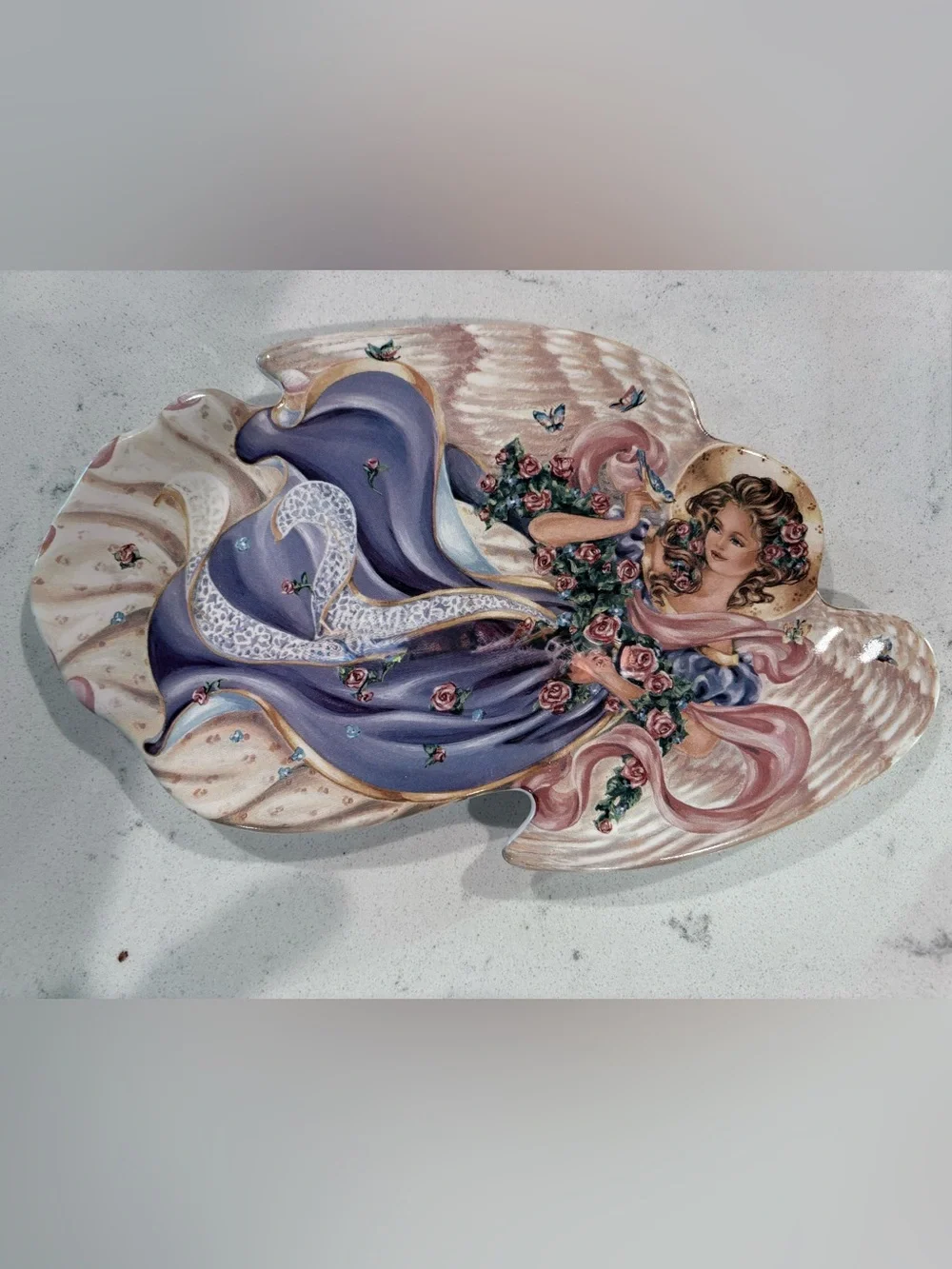 The Bradford Exchange Angel Wall Plaque “Summer Harmony”